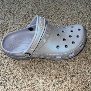 NWT metallic women’s croc